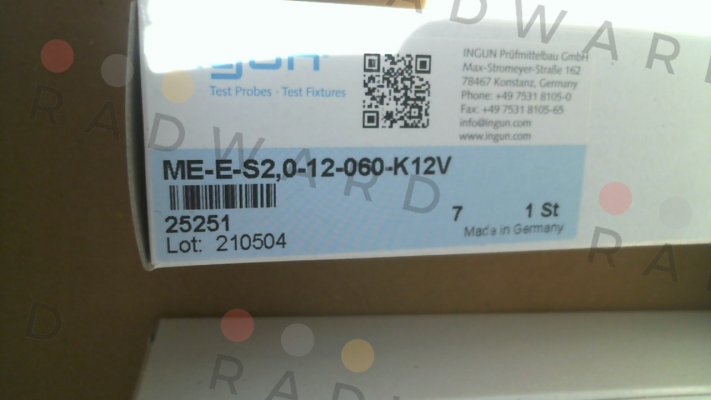 Ingun-P/N: 25251, Type: ME-E-S2,0-12-060-K12V price