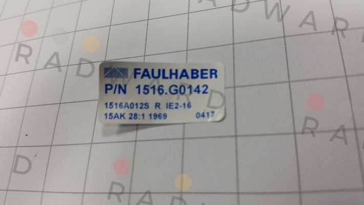 Faulhaber-P/N: 1516.G0142, 6304234 price