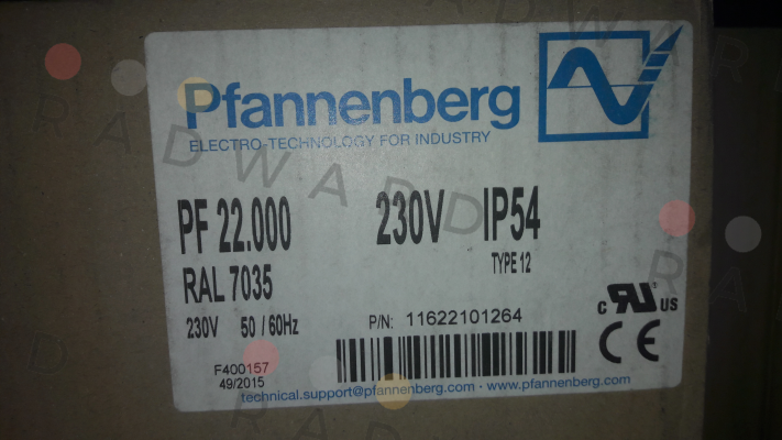 Pfannenberg-PF22.000 OEM- alternative 11622101055/ PF22.000  price