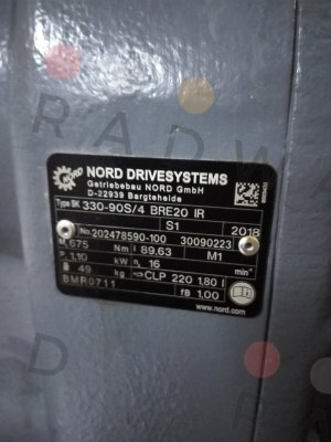 Nord-Type SK 330-90S/4 BRE20 (OEM) price