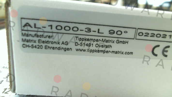 Tippkemper-AL-1000-3-L 90° price