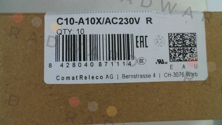 Comat Releco-C10-A10X/AC230V price