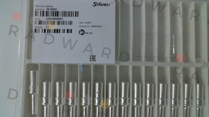 Staubli-30.0500 SP8/25 price