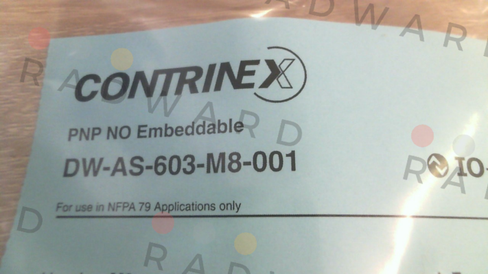 Contrinex-P/N: 320-520-036 Type: DW-AS-603-M8-001 price