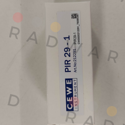 Cewe-PIR 29-1 price