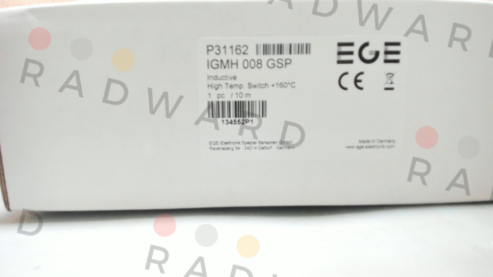 Ege-P31162/10 / IGMH 008 GSP/10 price