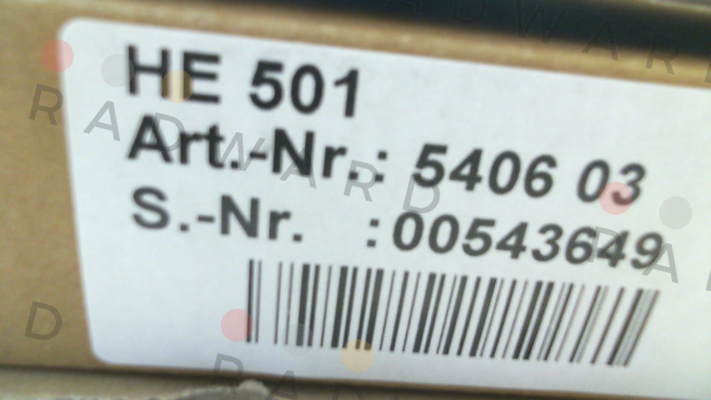 Hesch Automation-P/N: 5406 03 Type: HE 501 price