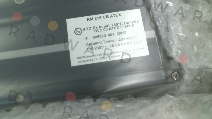 Reco-RM-216 CB.10 ATEX price