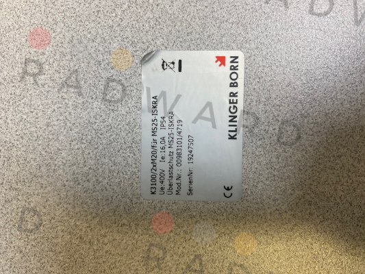 Klinger Born-00983101/4719 price