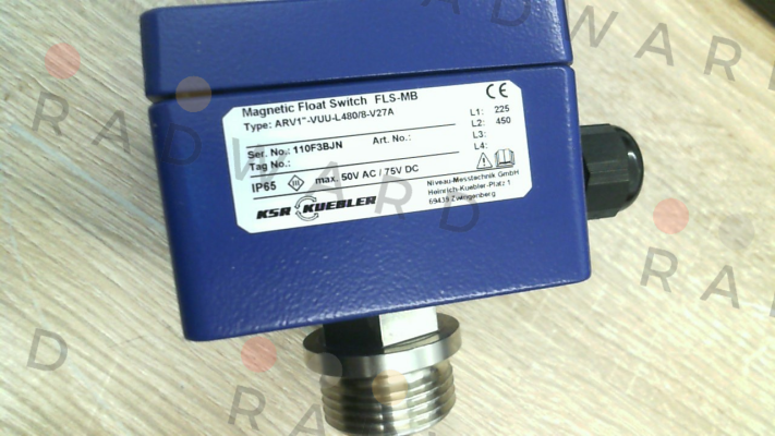 Ksr Kuebler-ARV1"-VUU-L480/8-V27A    FLS-MB price