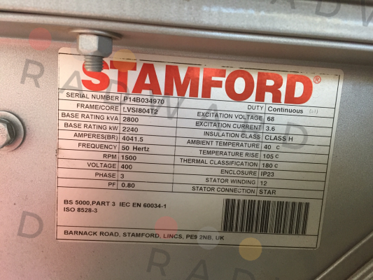 Stamford-LVSI804T2 price