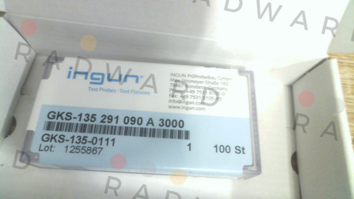 Ingun-P/N: GKS-135-0111 Type: GKS-135 291 090 A 300 price