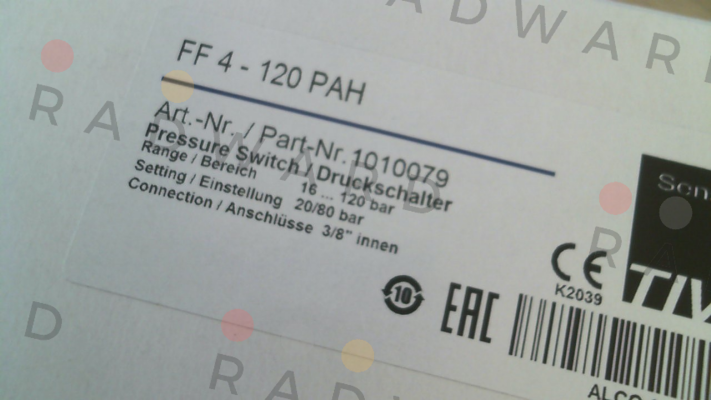 Tival-Sensors-FF4- 120 PAH price