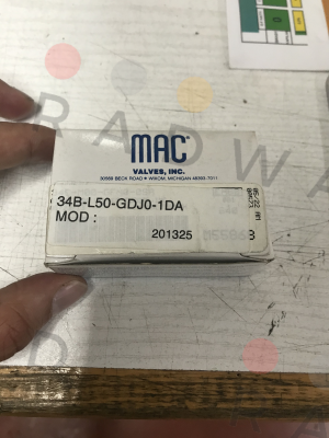 МAC Valves-34B-L50-GDJ0-1DA price