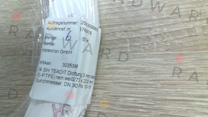 Teadit-24SH thickness 3 mm DN200 PN10 price