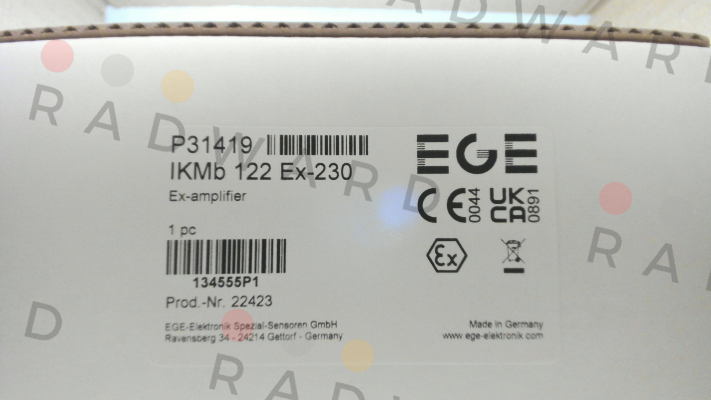 Ege-p/n: P31419, Type: IKMb 122 Ex-230 price