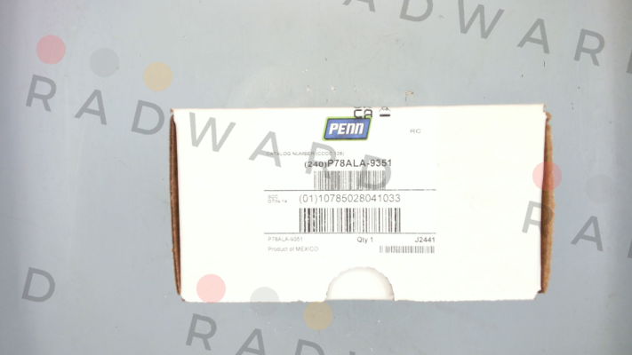 Johnson Controls-P78ALA-9351 (P78A) 7/16" UNF price