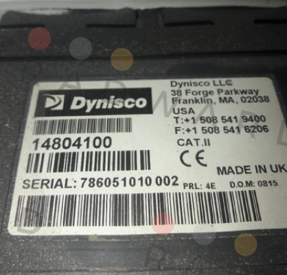 Dynisco-14804100; sn: 786051010 002 price