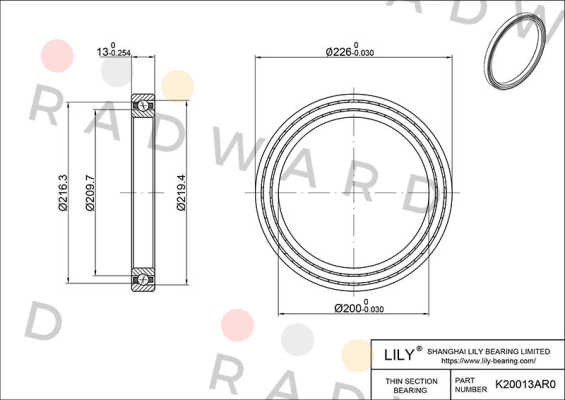 Kaydon-K20013BROM price