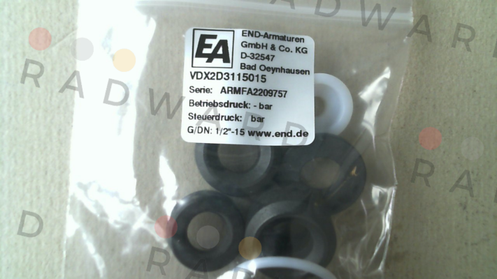 End Armaturen-VDX2D3115015 price
