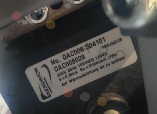 Kendrion-OAC06.504101 (stock code OAC0060294) price