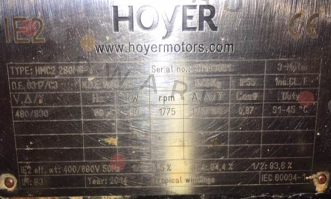 Hoyer Motors-HMC2 280MB-4 price