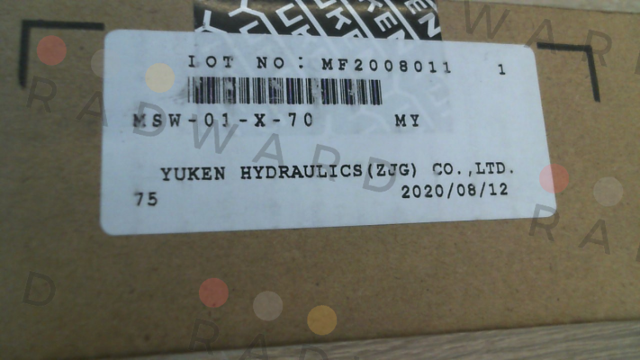 Yuken-MSW-01-X-70 price