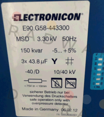 Electronicon-E90.G58-443300 price
