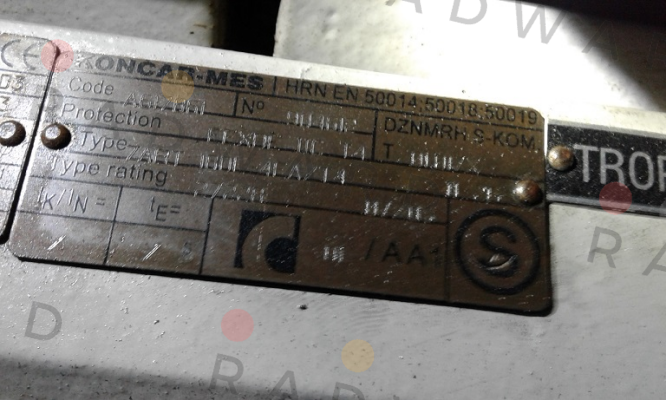 Koncar-7ABT 180L-4EA/T4 B3/KKO 440D (Koncar Code: A617861) price