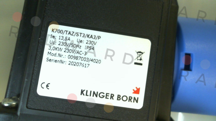 Klinger Born-0098.7003 / K700/TAZ/ST3/KA3/P/Therm price