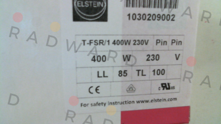 Elstein-T-FSR/1 (= T-FSR) 400 W 230 V price