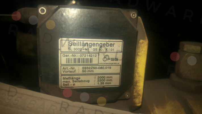 FSG Fernsteuergeräte-SL 3002-N1/GS 80/K/01 price