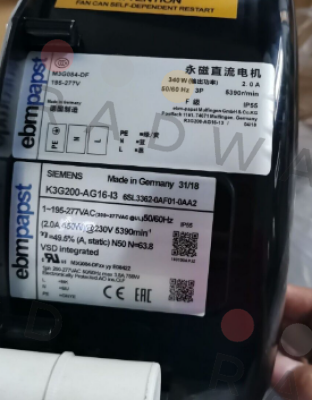 EBM Papst-K3G200-AG16-I3 OEM for Siemens price