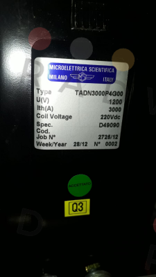 Microelettrica Scientifica-TADN3000P4G00 price
