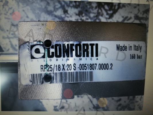 Conforti Oleodinamica-RP 25/18 X 20 S price