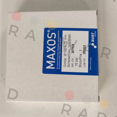 Maxos-DIN 7080 100x15mm price
