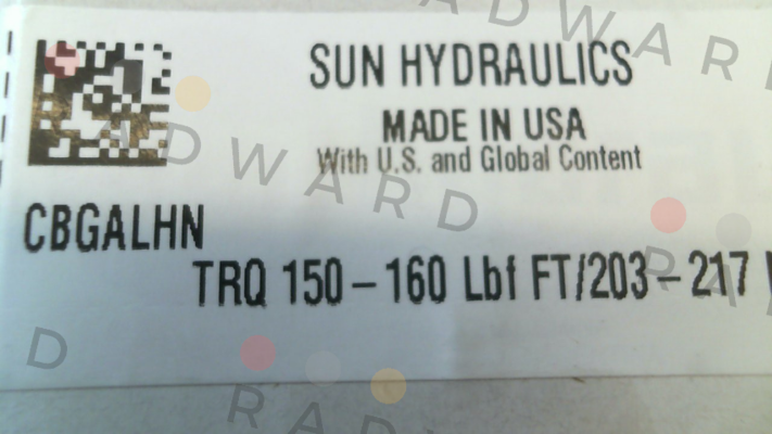 Sun Hydraulics-CBGALHN price