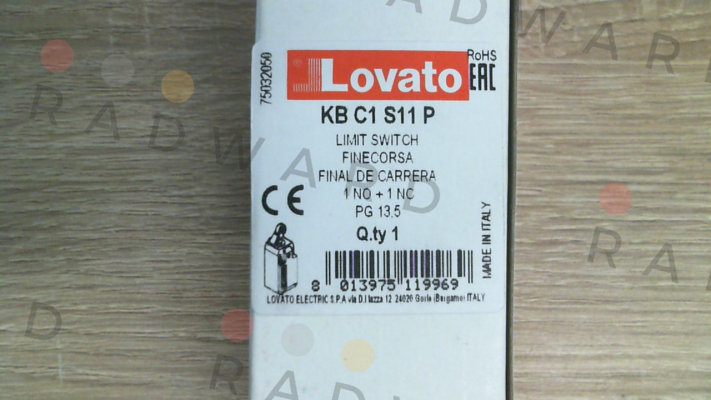 Lovato-KBC1S11P price