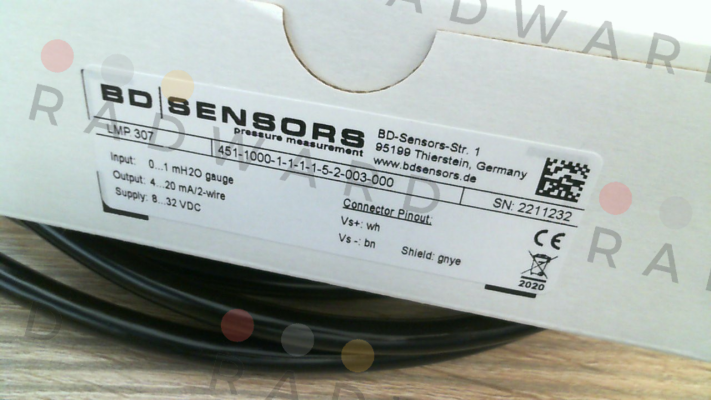 Bd Sensors-451-1000-1-1-1-1-5-2-003-000 - LMP 307 price