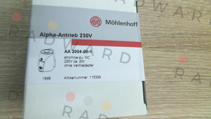 Moehlenhoff-AA2004 price