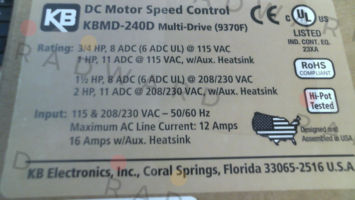 KB Electronics-KBMD-240D (9370) price