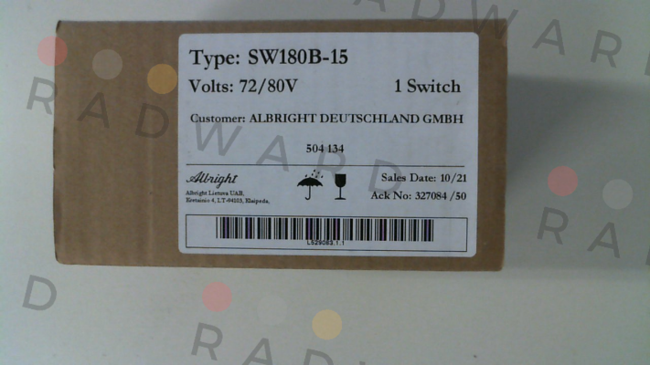 Albright-SW180B-15 72-80V INT price