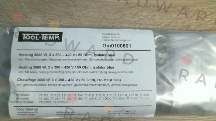 Tool-Temp-GM0100801 price