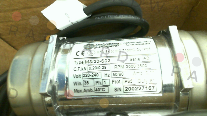 Italvibras-M3/20-S02, 220/240V price