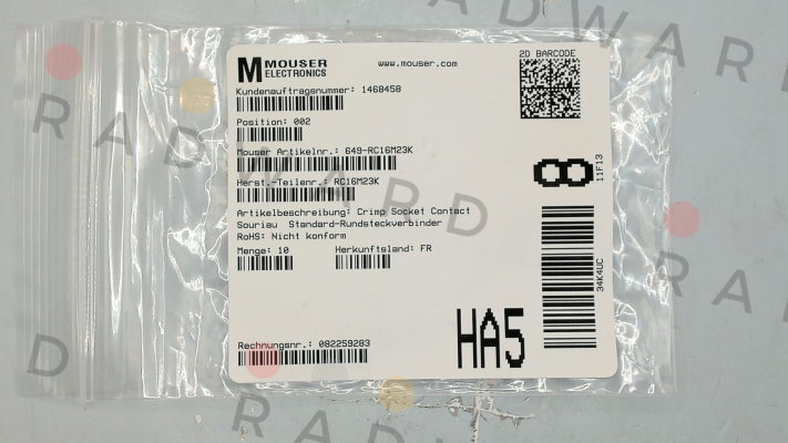 Souriau-RC16M23K price