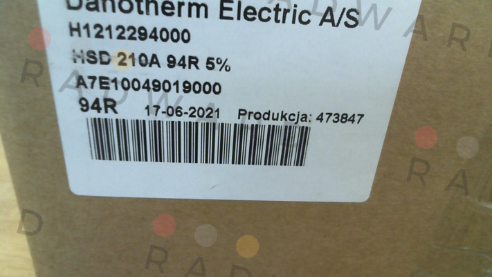 Danotherm-HSD 210 A 94R price