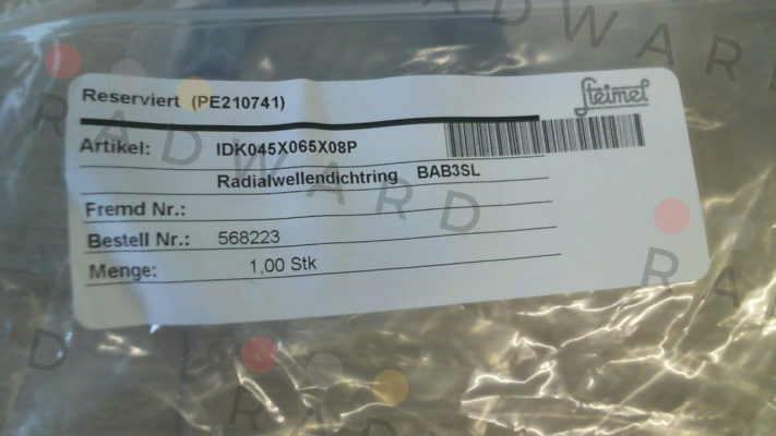 Steimel-IDK045X065X08P price