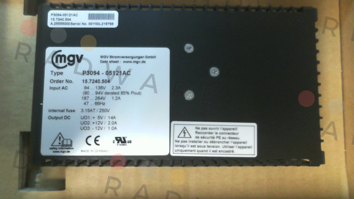 MGV-P3094-05121AC price