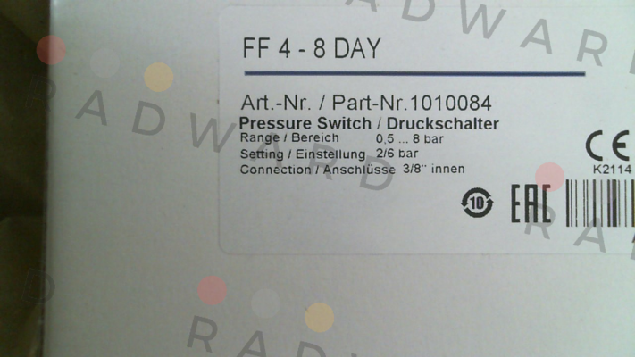 Tival-Sensors-1010084 (FF4- 8 DAY) price