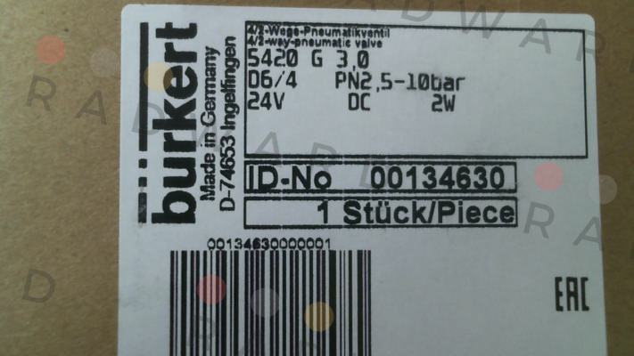 Burkert-5420-G03,0-BA61-BA61-B5-024/DC-02 price